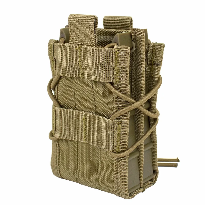 AS Val / 9a91 double mag pouch Desert Tan