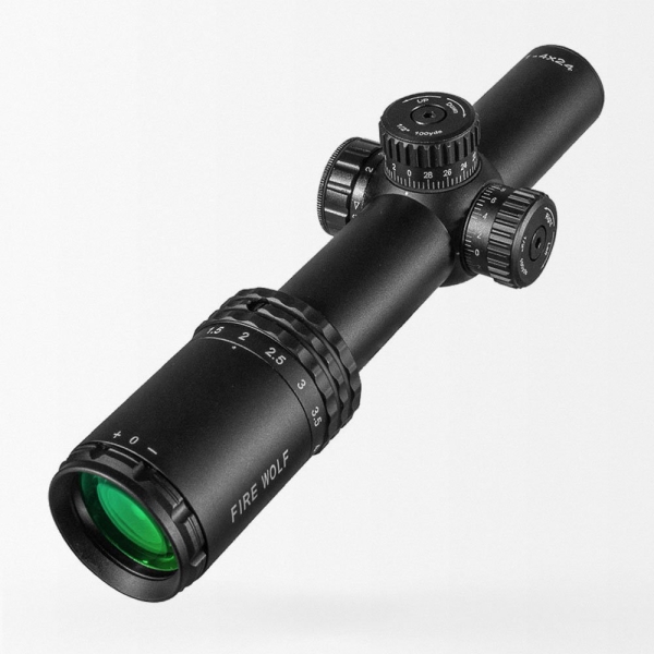 1-4X24 PSO Type Airsoft Scope