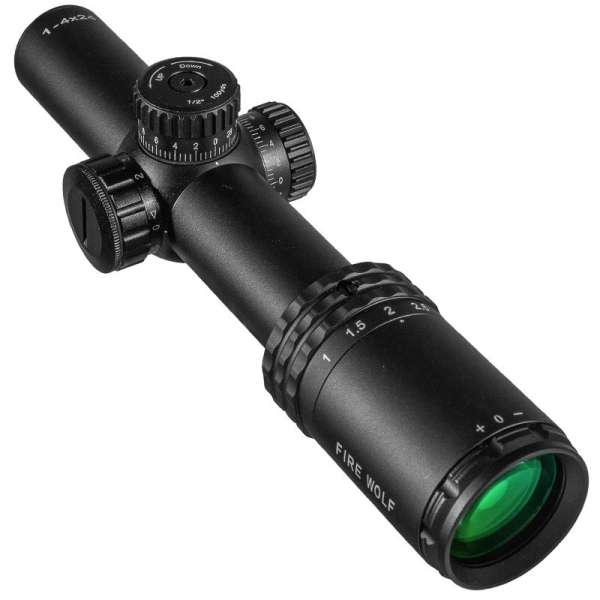 1-4X24 PSO Type Airsoft Scope