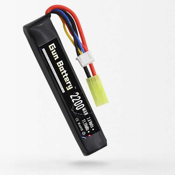 11.1v 2200mAh Airsoft Battery for 9A91/VSK94 Handguard
