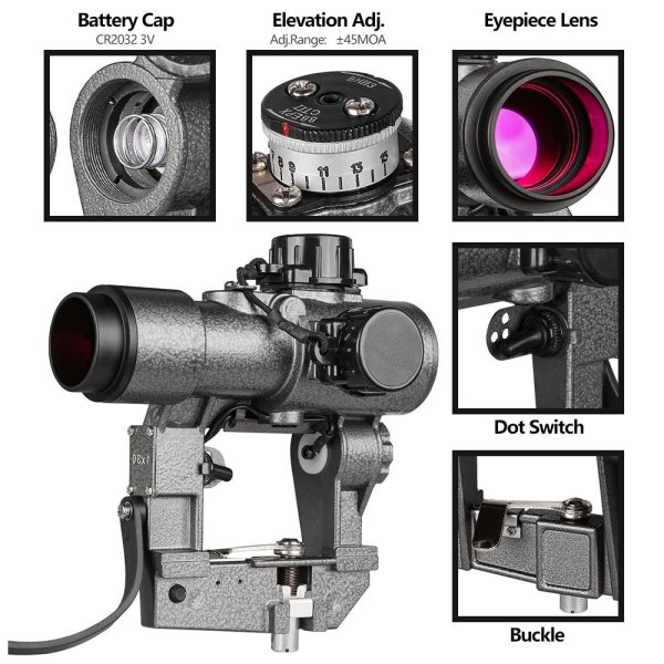 PK-A Airsoft Red Dot - Image 7